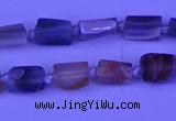 CNG7642 15.5 inches 5*7mm - 8*10mm nuggets Botswana agate beads