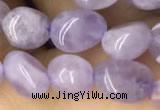 CNG8003 15.5 inches 6*8mm nuggets lavender amethyst beads