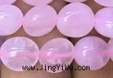 CNG8033 15.5 inches 8*10mm nuggets rose quartz beads wholesale