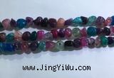 CNG8110 15.5 inches 6*8mm - 10*12mm agate gemstone chips beads