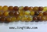 CNG8151 15.5 inches 10*14mm nuggets agate beads wholesale