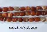 CNG8229 15.5 inches 12*16mm nuggets striped agate beads wholesale