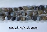 CNG8237 15.5 inches 12*16mm nuggets striped agate beads wholesale