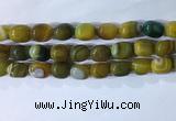 CNG8276 15.5 inches 13*18mm nuggets striped agate beads wholesale
