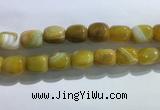 CNG8311 15.5 inches 15*20mm nuggets striped agate beads wholesale