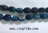 CNG8317 15.5 inches 15*20mm nuggets striped agate beads wholesale