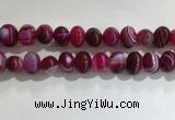 CNG8383 15.5 inches 12*16mm nuggets striped agate beads wholesale