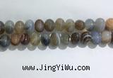 CNG8387 15.5 inches 12*16mm nuggets striped agate beads wholesale
