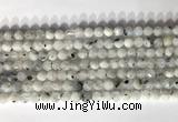 CNG9064 15.5 inches 6mm faceted nuggets white moonstone gemstone beads