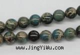 CNI03 16 inches 8mm round natural imperial jasper beads wholesale