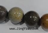 CNI207 15.5 inches 18mm round imperial jasper beads wholesale