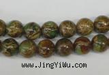 CNI50 15.5 inches 8mm round natural imperial jasper beads