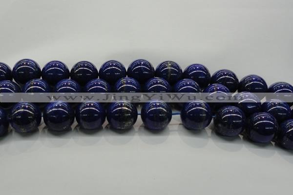 CNL1007 15.5 inches 18mm round A grade natural lapis lazuli beads