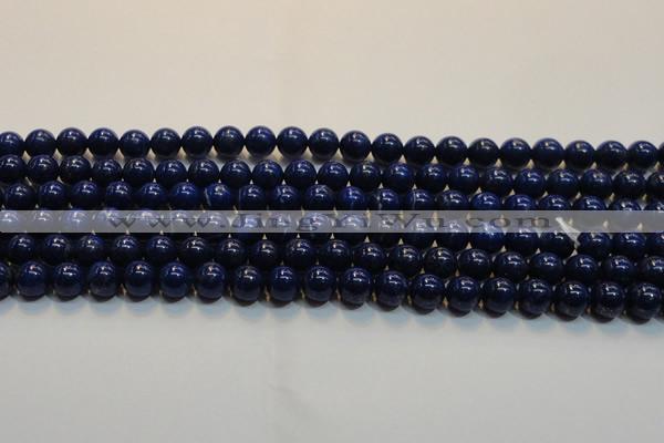 CNL1053 15.5 inches 7.5mm - 8mm round A grade natural lapis lazuli beads