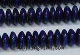 CNL1262 15.5 inches 4*10mm rondelle natural lapis lazuli beads