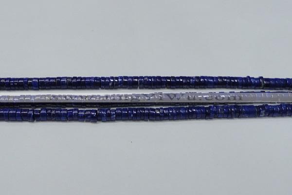 CNL1266 15.5 inches 4*7mm tyre natural lapis lazuli beads