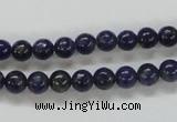 CNL206 15.5 inches 6mm round natural lapis lazuli beads wholesale