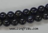 CNL207 15.5 inches 8mm round natural lapis lazuli beads wholesale