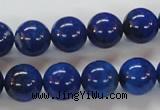 CNL225 15.5 inches 12mm round A- grade natural lapis lazuli beads