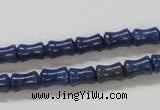 CNL238 15.5 inches 6*8mm bamboo shape natural lapis lazuli beads wholesale