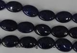 CNL479 15.5 inches 8*12mm oval natural lapis lazuli gemstone beads
