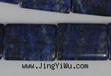 CNL546 15.5 inches 18*25mm flat tube natural lapis lazuli gemstone beads