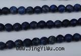 CNL601 15.5 inches 6mm faceted round natural lapis lazuli gemstone beads