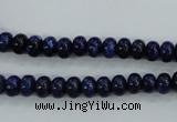 CNL861 15.5 inches 4*6mm rondelle natural lapis lazuli gemstone beads