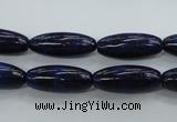 CNL893 15.5 inches 8*20mm rice natural lapis lazuli gemstone beads