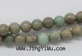 CNS01 16 inches 8mm round natural serpentine jasper beads wholesale