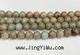 CNS334 15.5 inches 12mm round serpentine jasper beads wholesale