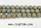 CNS337 15.5 inches 18mm round serpentine jasper beads wholesale