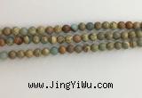 CNS701 15.5 inches 6mm round serpentine jasper beads wholesale
