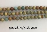 CNS702 15.5 inches 8mm round serpentine jasper beads wholesale