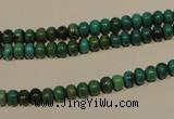 CNT110 15.5 inches 3*5mm rondelle natural turquoise beads wholesale