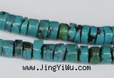CNT23 16 inches 4-9mm heishi natural turquoise beads wholesale