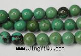 CNT352 15.5 inches 8mm round turquoise beads wholesale