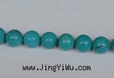 CNT39 16 inches 4mm round turquoise beads wholesale