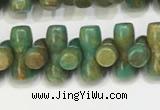 CNT536 15.5 inches 3*9mm turquoise gemstone beads