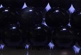 COB704 15.5 inches 12mm round ice black obsidian beads wholesale