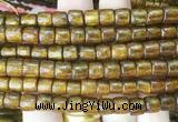 COBS08 15 inches 5*7mm heishi golden coral beads wholesale COBS08 15 inches 5*7mm heishi golden coral beads wholesale