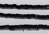 CON30 15.5 inches 4*4mm cube black onyx gemstone beads
