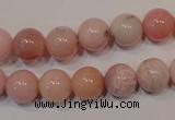 COP1004 15.5 inches 10mm round natural pink opal gemstone beads