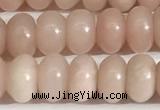 COP1238 15.5 inches 5*8mm rondelle Chinese pink opal beads