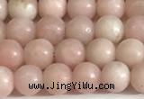 COP1241 15.5 inches 6mm round Chinese pink opal beads