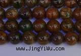 COP1361 15.5 inches 6mm round African green opal beads wholesale