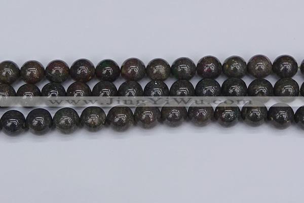 COP1445 15.5 inches 14mm round blue opal gemstone beads