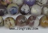 COP1514 15.5 inches 12mm round amethyst sage opal beads wholesale