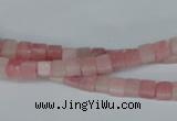COP157 15.5 inches 4*4mm cube pink opal gemstone beads wholesale