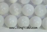 COP1616 15.5 inches 8mm round white opal gemstone beads